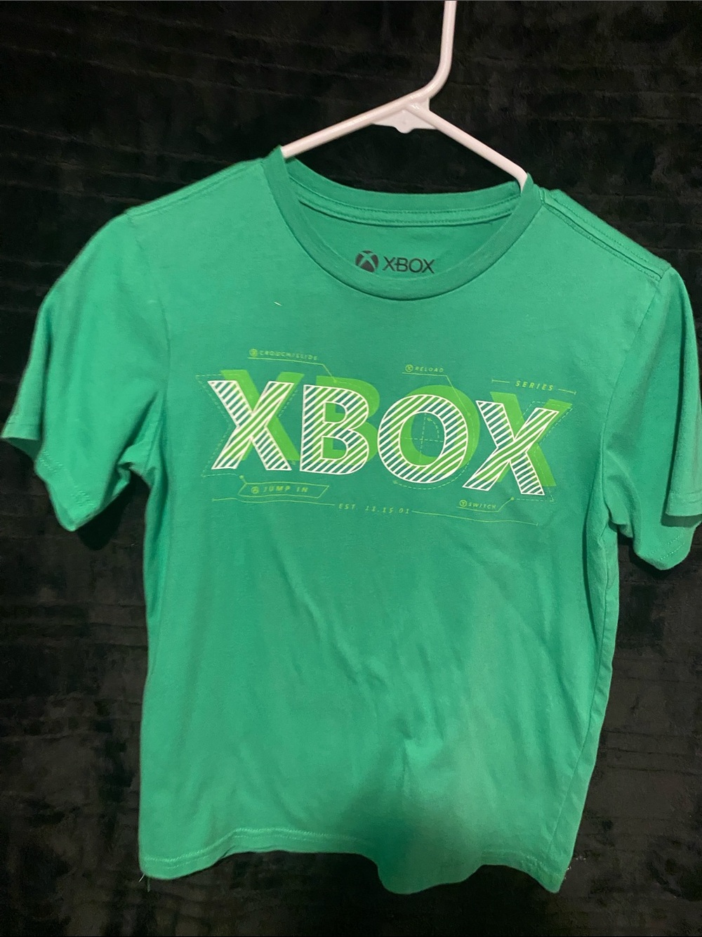 Xbox Kids Green Short Sleeve Tee